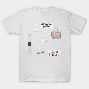 That Girl Aesthetic Collage Planner Sticker Pack T-Shirt